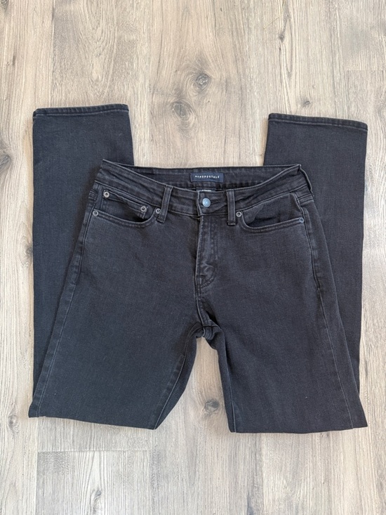 Aeropostale Denim - Aeropostale Black Slim Straight Jeans